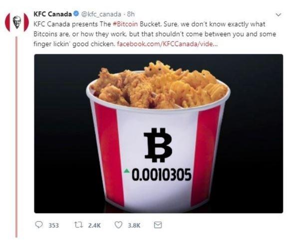 bitcoin chicken bucket