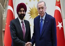 Cumhurbaşkanı Erdoğan Dünya Bankası Başkanı Banga'yı Beştepe'de kabul etti