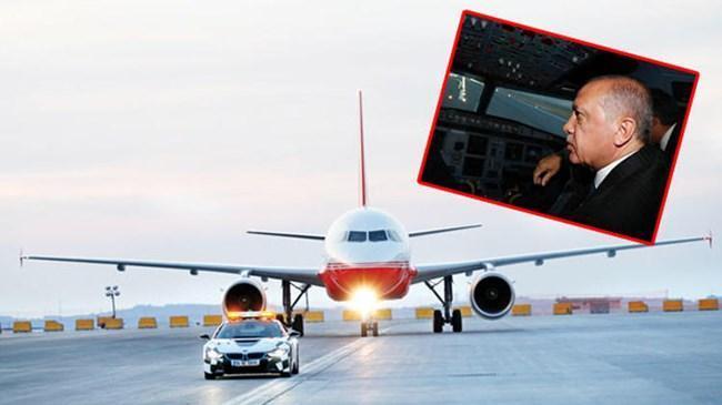Üçüncü havalimanına ilk iniş Erdoğan'dan | Genel Haberler