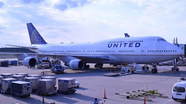 ABD'li havacılık devi United'dan büyük zarar  | Genel Haberler
