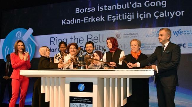 Borsa İstanbul’da gong, kadın-erkek eşitliği için çaldı | Borsa İstanbul Haberleri