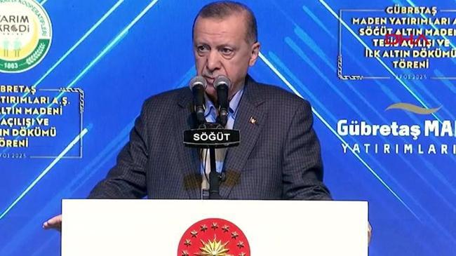  Cumhurbaşkanı Erdoğan: En çok üretim yapan üçüncü maden olacak | Genel Haberler