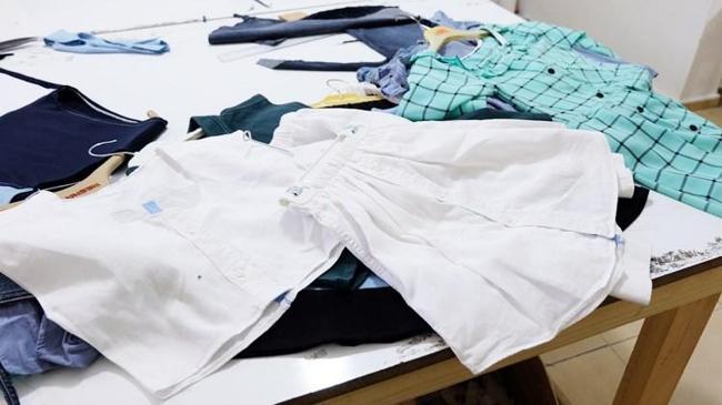 Atık kumaşlardan çocuk kıyafeti üretiyor | Şirket Haberleri