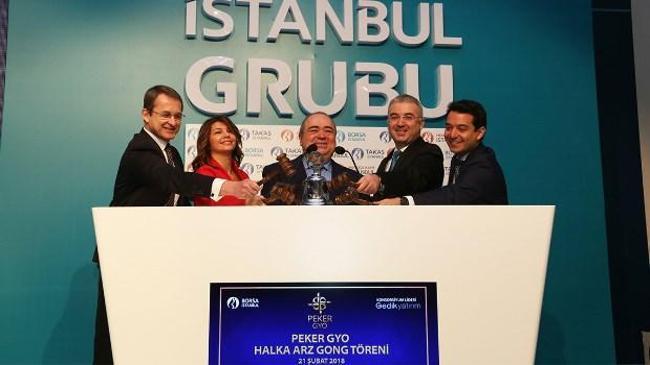 Borsa İstanbul’da Gong  Peker GYO için çaldı  | Borsa Haberleri