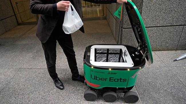 Tokyo'da robot kuryeler yemek dağıtacak  | Teknoloji Haberleri