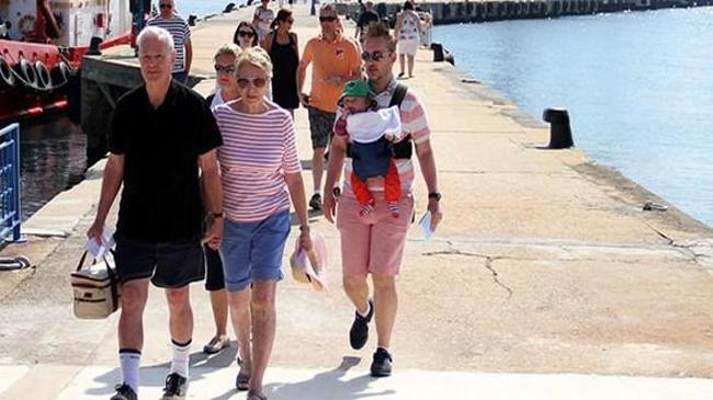 Antalya'ya gelen turist 3.38 milyona ulaştı | Ekonomi Haberleri