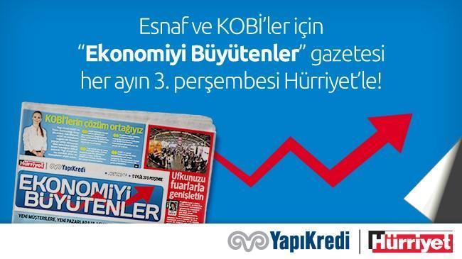 'Ekonomiyi Büyütenler' gazetesi her ay Hürriyet'le! | Genel Haberler